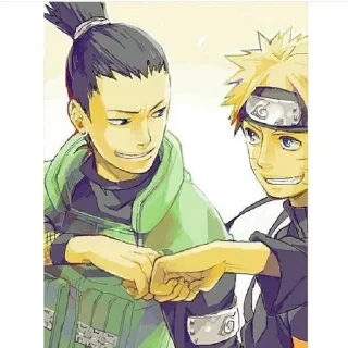 🤜 emoji Shikamaru by @lazy_raion Telegram sticker 6 of 47