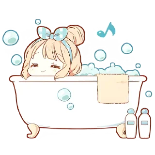 🛀 emoji 𝘼𝙣𝙞𝙢𝙚 𝙨𝙩𝙞𝙘𝙠𝙚𝙧𝙨  @isanjeetkumar Telegram sticker 20 of 120