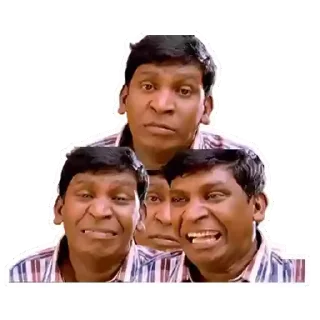 😟 emoji Vadivelu @ChinnathambiP Telegram sticker 11 of 120