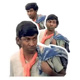 😒 emoji Vadivelu @ChinnathambiP Telegram sticker 8 of 120