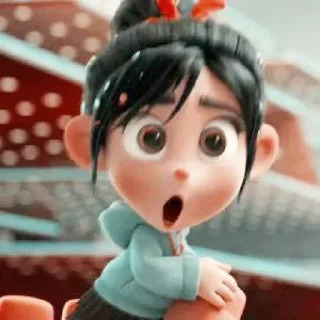 Sticker from @cutedona 🍭vanellope🍭