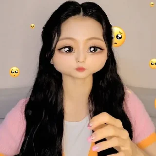 🥺 emoji wonyoung :: @stikerkece Telegram sticker 5 of 25