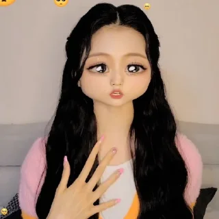 🥺 emoji wonyoung :: @stikerkece Telegram sticker 10 of 25