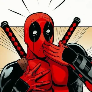 Sticker from Deadpool [][ @TINYGIANTZ ][]
