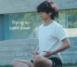 🧘‍♂ emoji BTS ARMY INDIA💜 Telegram sticker 13 of 120