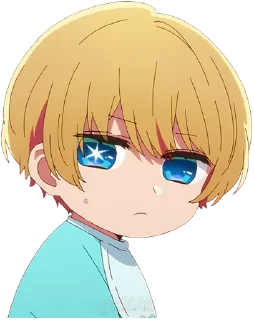 😅 emoji [Oshi no Ko] @Y2LAB Telegram sticker 12 of 75