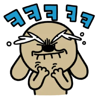 🤢 emoji Hello Brown & Friends (Static). add by QLamVN Telegram sticker 14 of 67