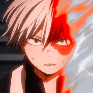 🥢 emoji Todoroki shouto @yorabells Telegram sticker 9 of 35