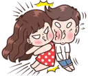 😡 emoji BOOBIB CUTE COUPLE part 2 @emmastickers Telegram sticker 18 of 120