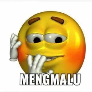 🟡 emoji ᘡ · mengmeme 𖥦 @pparcdise 𑁍 ࣪˖◗ Telegram sticker 20 of 37