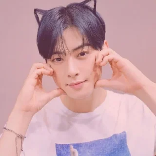 🔳 emoji ヾ(˙❥˙)ﾉEunwoo soft✧*。 @jejerubyy Telegram sticker 23 of 45