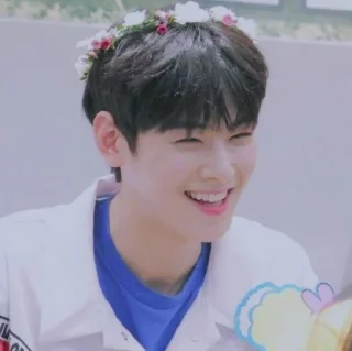 😁 emoji Eunwoo soft pack Telegram sticker 17 of 27