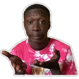 🥱 emoji Khaby Lame by @Lunatic_Prince Telegram sticker 16 of 24