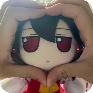 ❤ emoji Fumo Touhou | @ZRTChannel Telegram sticker 22 of 78