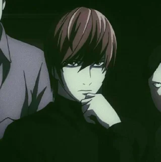 📓 emoji Light Yagami by @swoftiebbwaby Telegram sticker 12 of 30