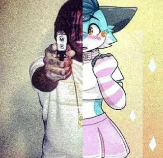 🔫 emoji 🫶 Telegram sticker 8 of 34