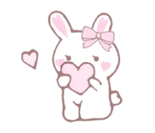 🐰 emoji ㅤㅤ          ˖ これは   @stikie ♡ Telegram sticker 13 of 48