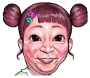 😃 emoji Cute face of children Telegram sticker 6 of 31