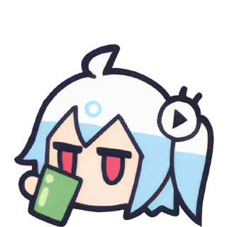 🚰 emoji 2233娘 Telegram sticker 6 of 15