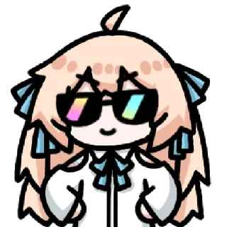 👤 emoji 机娘与猫猫 @zhaxia_cn Telegram sticker 5 of 16