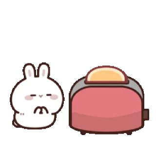 Sticker from 白兔君的招呼 全螢幕貼圖_kal