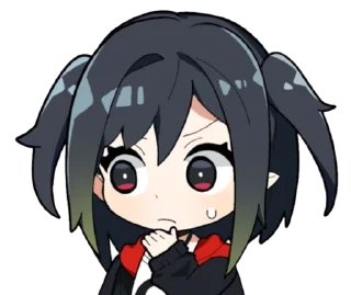 🤔 emoji 可露希尔 Telegram sticker 8 of 38