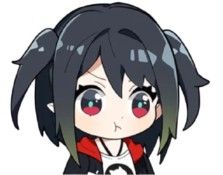 ☹️ emoji 可露希尔 Telegram sticker 17 of 38