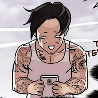 🖋 emoji ★. Vasco 〃﻿ @lookismsticker !? Telegram sticker 9 of 105