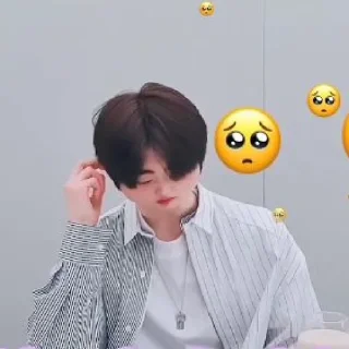 🐮 emoji Sunghoon (성훈) ENHYPEN@aestheticstikerpack Telegram sticker 21 of 40