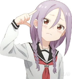 🤔 emoji Soredemo Ayumu wa Yosetekuru @Y2LAB Telegram sticker 6 of 32