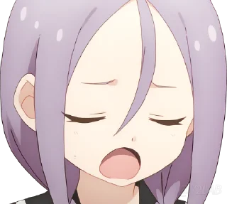 😩 emoji Soredemo Ayumu wa Yosetekuru @Y2LAB Telegram sticker 9 of 32