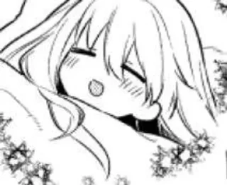 😴 emoji 白聖女 - 藍沢 ⁷ @YueXiiia Telegram sticker 18 of 27