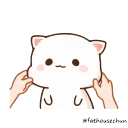 🤏 emoji 蜜桃貓1 @fathousechun Telegram sticker 11 of 24