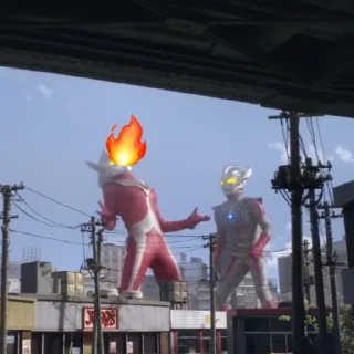 🗿 emoji Ultraman by @ultraman_stiker Telegram sticker 3 of 22