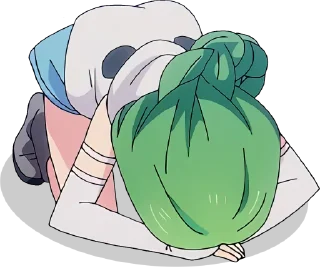 🙇‍♀ emoji Shuumatsu no Harem @Y2LAB Telegram sticker 16 of 83