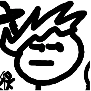 😑 emoji Dark Telegram sticker 23 of 49