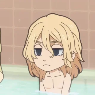 🛁 emoji Chibi revengers @stickers_clan Telegram sticker 8 of 31