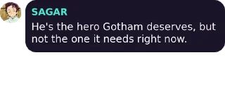 🦇 emoji BATMAN Telegram sticker 7 of 14