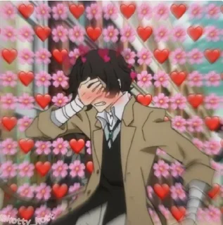 Sticker from it's me @Dazai_No_Longer_Human