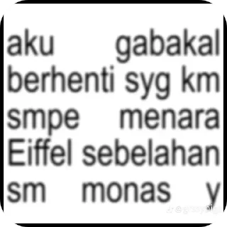 Sticker from asep ganteng