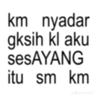 Sticker from asep ganteng