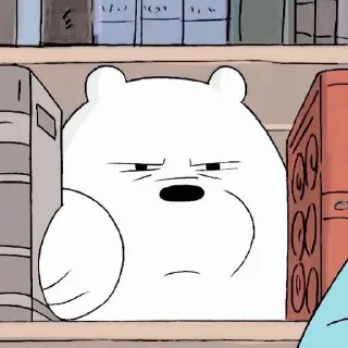 🐻 emoji We Bare Bears ,, @masalalusamadia Telegram sticker 13 of 38