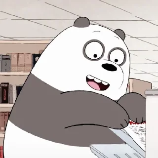 🐻 emoji We Bare Bears ,, @masalalusamadia Telegram sticker 20 of 38