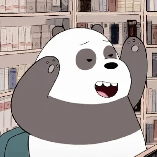 🐻 emoji We Bare Bears ,, @masalalusamadia Telegram sticker 14 of 38