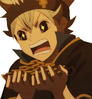 🤑 emoji Black Clover - @Anime_Stickers_Pack Telegram sticker 24 of 120