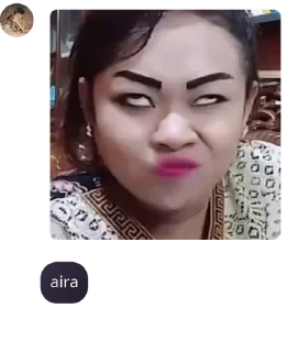 Sticker from peri gud peri wel