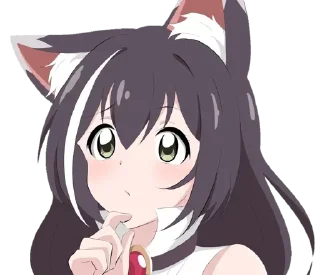 🌕 emoji ネコ @otakuzdream Telegram sticker 5 of 56
