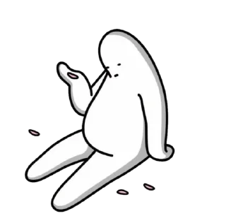 🌫 emoji Mr. Donothing by @susuimut Telegram sticker 15 of 48