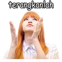 ✖️ emoji Lisa By @susuimut Telegram sticker 8 of 19