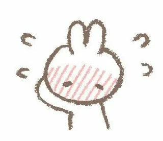 🐰 emoji cute anime Telegram sticker 23 of 38